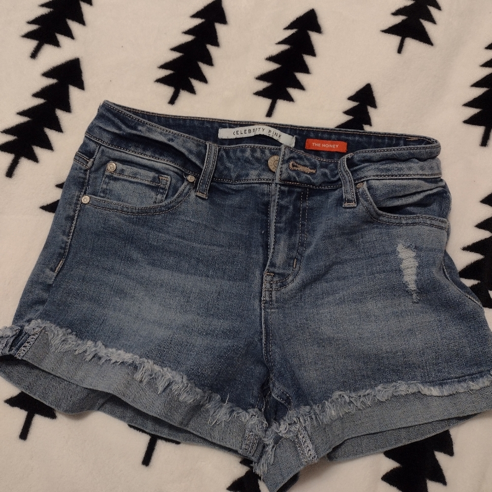 Celebrity Pink Jean shorts